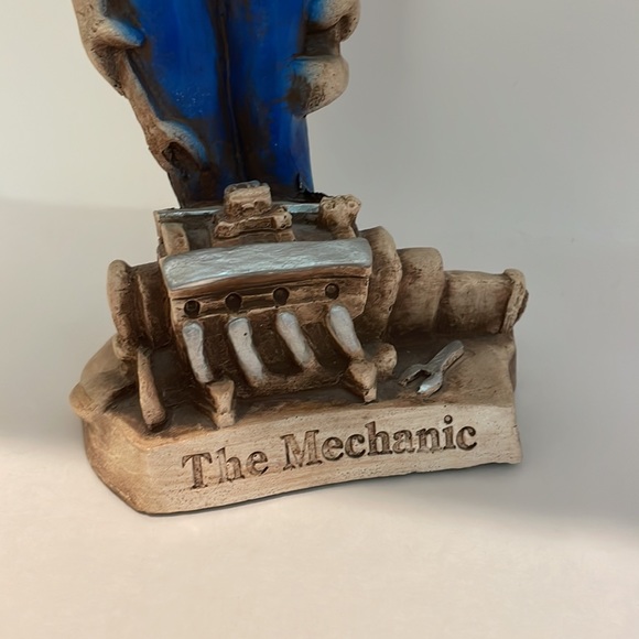 Vintage 91 Shade Tree Creations Cowboy Country Mechanic Handcrafted Shelf Decor - Picture 6 of 13